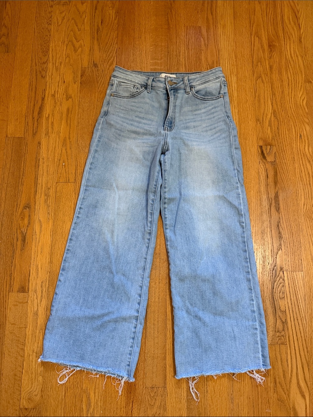 Light Blue Wide-Leg Women's Jeans